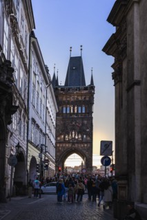 Tourism, Instagram, crowds, Charles Bridge, Prague, Czech Republic, Europe