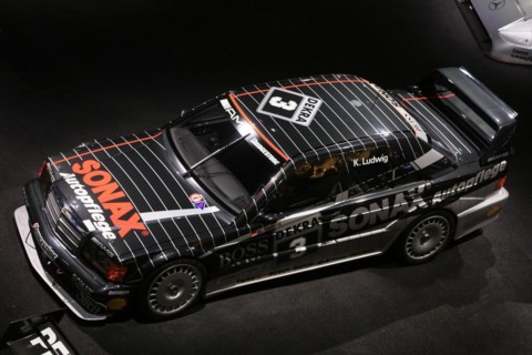AMG-Mercedes 190 E 2.5-16 Evolution II DTM touring car, Mercedes-Benz Museum, Stuttgart,