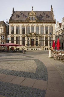 Chamber of Industry and Commerce, IHK for Bremen and Bremerhaven in Schuetting on Bremen Market