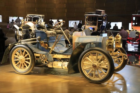 Mercedes-Simplex 40 hp, oldest surviving Mercedes from 1902, Mercedes-Benz Museum, Stuttgart,