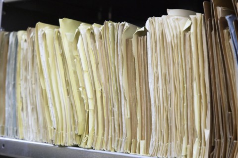 Stasi files at the Federal Commissioner for the Records of the State Security Service of the former