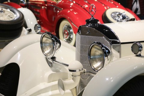 Mercedes-Benz 26/120/180 hp Type S touring car, Mercedes-Benz Museum, Stuttgart,