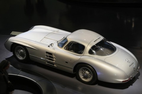 Mercedes-Benz 300 SLR Uhlenhaut Coupe, Mercedes-Benz Museum, Stuttgart, Baden-Wuerttemberg,