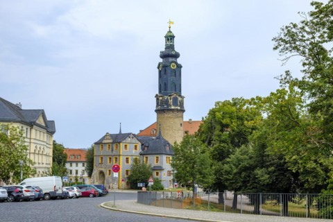 The Weimar City Palace complex, also known as the Residential Palace, and the detached ensemble of