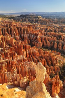 Bryce Amphitheatre at sunset, Bryce Canyon National Park, Colorado Plateau, Utah, United States,