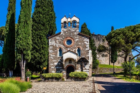 Cappella di San Spirito, 1398, Gorizia Castle, 11th century, Gorizia, border town to Slovenia,