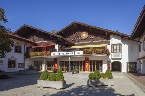 Casino, casino, Garmisch district, Garmisch-Partenkirchen, Werdenfelser Land, Upper Bavaria,