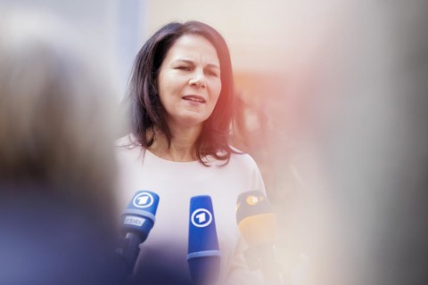 Annalena Baerbock (Alliance 90/The Greens), Federal Foreign Minister, photographed during a