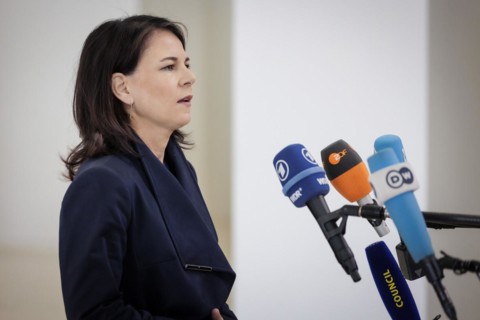 Annalena Baerbock (Alliance 90/The Greens), Federal Foreign Minister, photographed during a
