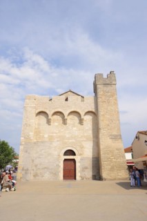 Church of Notre Dame de la Mer, Les Saintes-Maries-de-la-Mer, Camargue, Bouches-du-Rhone,
