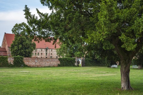 Dargun Castle and Monastery, in its present form dating back to the late 17th century, in the