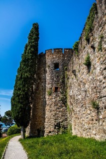 Gorizia Castle, 11th century, Gorizia, border town to Slovenia, Friuli, Italy, Gorizia, Friuli,