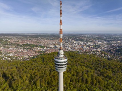 TV tower, world's first reinforced concrete tower, landmark and sight of the city of Stuttgart and