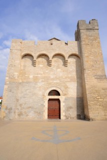Church of Notre Dame de la Mer, Les Saintes-Maries-de-la-Mer, Camargue, Bouches-du-Rhone,