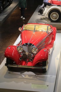 Mercedes-Benz 500 K Special Roadster, Mercedes-Benz Museum, Stuttgart, Baden-Wuerttemberg, Germany,