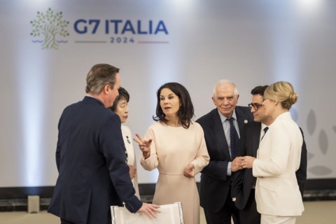 Annalena Baerbock (Alliance 90/The Greens), Federal Foreign Minister, photographed during the first