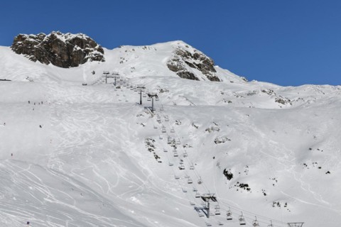 Chairlift to the Nebelhorn summit, Oberstdorf, Allgaeu, Swabia, Bavaria, Germany, Oberstdorf,