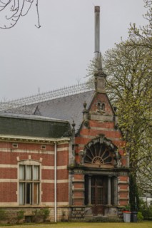 Historic factory building, Solvay chemical plant for the production of bicarbonate and carbonate of