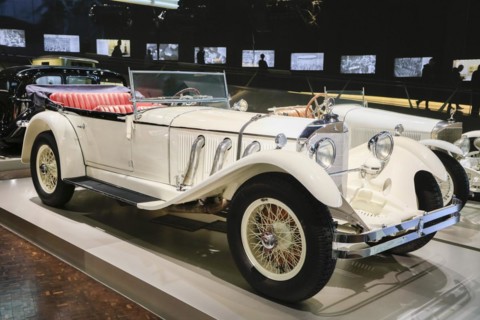 Mercedes-Benz 26/120/180 hp Type S touring car, Mercedes-Benz Museum, Stuttgart,