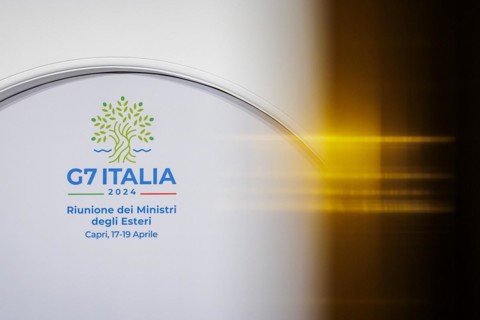 Meeting of the G7 foreign ministers in Capri, 17 April 2024. Photographed on behalf of the Federal