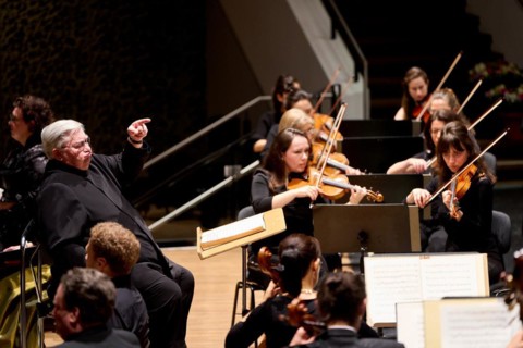 Farewell concert by Professor Mathias Breitschaft with the Rheinische Philharmonie State Orchestra