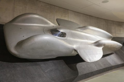 Mercedes-Benz world record car T 80 by Ferdinand Porsche, Mercedes-Benz Museum, Stuttgart,