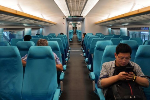 Shanghai Transrapid Maglev Shanghai Maglev Train Station Station, Shanghai, China, Asia, Interior