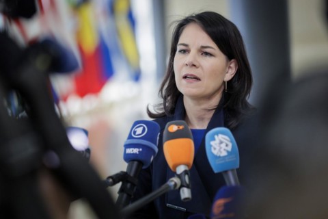 Annalena Baerbock (Alliance 90/The Greens), Federal Foreign Minister, photographed during a