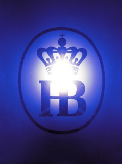 Logo of the Hofbraeuhaus, Munich, Bavaria, Germany, Europe