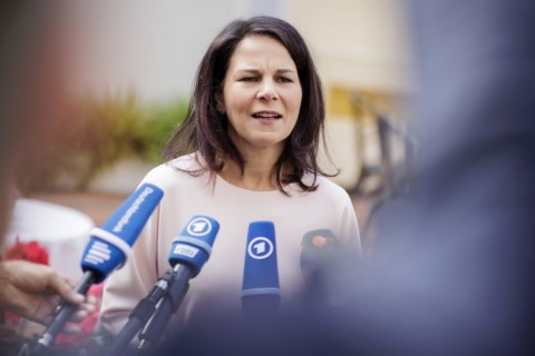 Annalena Baerbock (Alliance 90/The Greens), Federal Foreign Minister, photographed during a
