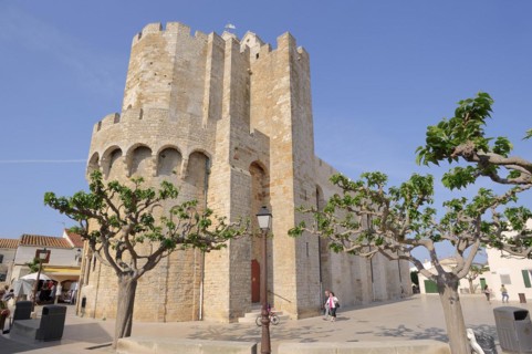 Church of Notre Dame de la Mer, Les Saintes-Maries-de-la-Mer, Camargue, Bouches-du-Rhone,