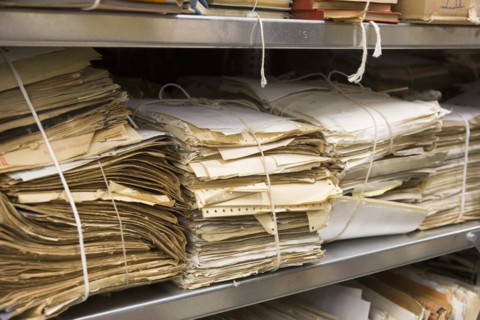 Stasi files at the Federal Commissioner for the Records of the State Security Service of the former