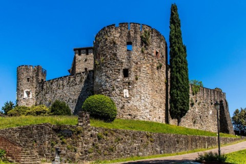 Gorizia Castle, 11th century, Gorizia, border town to Slovenia, Friuli, Italy, Gorizia, Friuli,