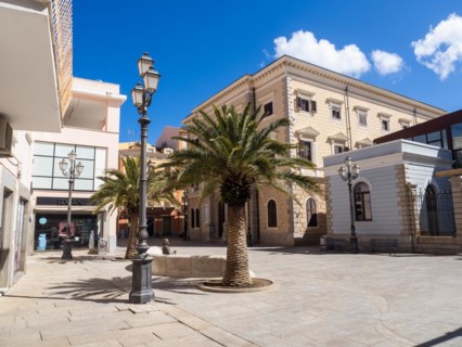 Town Hall, Maddalena, Isola La Maddalena, Sardinia, Italy, Europe