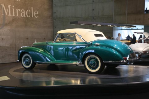 Mercedes-Benz 300 S Cabriolet A, Mercedes-Benz Museum, Stuttgart, Baden-Wuerttemberg, Germany,