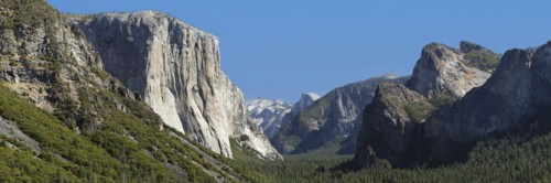 Tunnel View, Yosemite Valley with El Capitan, Yosemite National Park, California, United States,