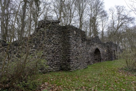 Grotto in Ludwigslust Palace Park, built in 1788 by court architect Johann Joachim bush as an
