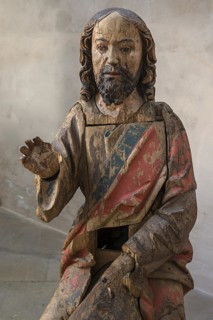 Hersbrucker Palmesel, carved from 16th century lime wood, on loan from the German National Museum
