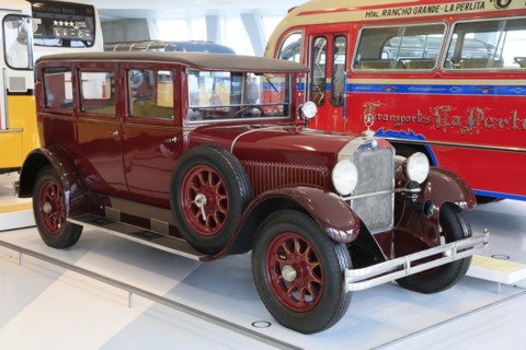Mercedes-Benz 12/55 hp Pullman saloon from 1926, Mercedes-Benz Museum, Stuttgart,