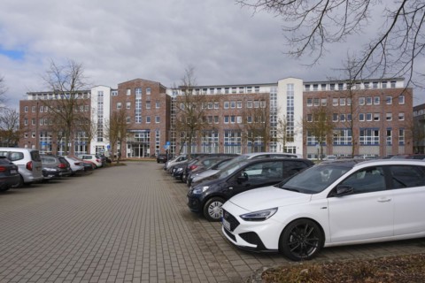 District Office, Waren, Mueritz, Mecklenburg Lake District, Mecklenburg, Mecklenburg-Vorpommern,