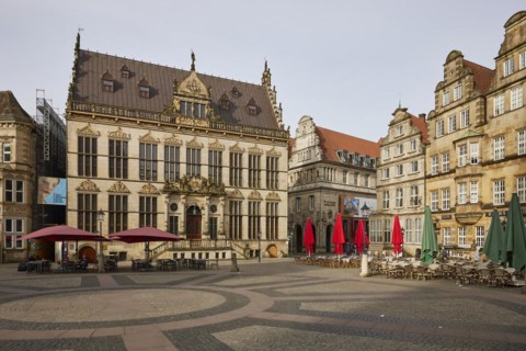 Chamber of Industry and Commerce, IHK for Bremen and Bremerhaven in the Schuetting and Gable Houses
