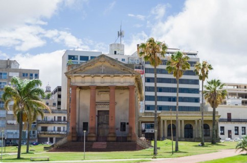 MONTEVIDEO, URUGUAY, Dezember 29, 2023: Cathedral of The Most Holy Trinity
