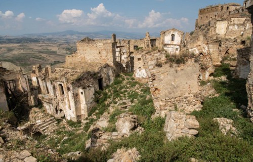 Craco, landscape, italy