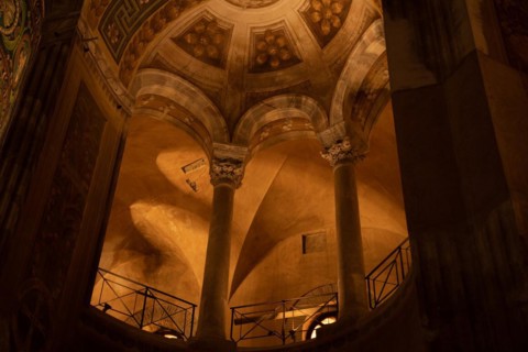 Ravenna mosaics, interior, italy