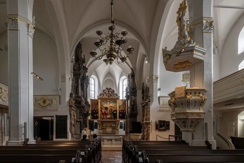 City Church of St Peter and Paul, Weimar, Thuringia, Germany, Europe