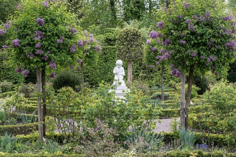 Russian Garden in the Belvedere Palace Park, Weimar, Thuringia, Germany, Europe