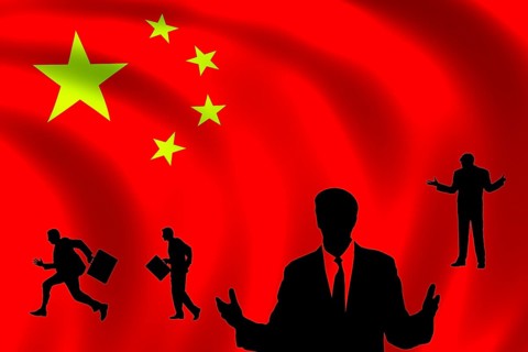 Symbolic image, China, Germany, EU, European Union, economic relations, protectionism,