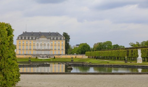 Augustusburg Castle, Bruehl, Rhine-Erft district, North Rhine-Westphalia, Germany, Europe