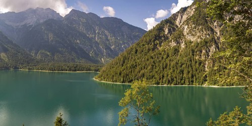 Plansee and Ammergau Alps, Tyrol, Austria, Europe