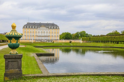 Augustusburg Castle, Bruehl, Rhine-Erft district, North Rhine-Westphalia, Germany, Europe